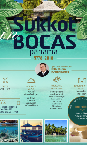 RCG_Sukkoth 2018_Kosher in Bocas_Panama_